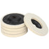 4 Inch Premium Wool Felt Polishing Disc, for 5/8 Angle Grinder, Very-Fine Buffing Wheel for Metal Wood Auto Body Work, 5 Pack...