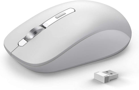 JOYACCESS Bluetooth Mouse, J 2.4G Wireless Bluetooth Mouse Dual Mode(Bluetooth 5.0/3.0+USB), Computer Mice for Laptop/Computer MacBook/Windows/Mac...