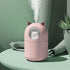 Portable Small Humidifier, 300ml Mini Cool Mist Humidifier with Night Light, USB Personal Humidifier Auto Shut-Off, Ultra-Quiet, 2 Spray Modes, Su...