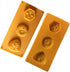 2 Pack 3 Cavities 3D Bee & Honeycomb Silicone Soap Molds for Soap Making, Beehive Cake Baking Pan, Homemade Craft Candle Resin Bath Bomb Old...