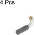 PATIKIL Carbon Brushes 0.6x0.2x0.2 Inch for Electric Motors Power Tool Angle Grinder Table Saw Spare Part Repair, 4 Pack...