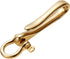 PH PandaHall Fish Hook Keychain, Brass Key Ring Golden Solid U Shape Key Hook Belt Keyring Pocket Clip with Key Shackle Heavy Duty Car keychain fo...