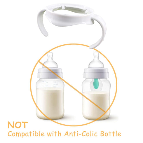 Bottle Handles Compatible for Philips Avent Natural Response Baby Feeding Bottle (Set of 4)...