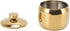 Stainless Steel Condiment Pot, Gold Seasoning Jar Bottle with Lid, Spice Salt Pepper Sugar Storage Container for Home Kitchen(Gold)...