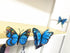 12PCS PVC 3D Butterfly Fridge Magnets Refrigerator Magnets Wall Stickers with Magnet for Wall Decor Art Decor Crafts Home Party Decoration (Blue)....