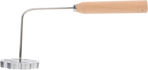 1pc Youdunzi Mold Frying Mould Frying Mold with Wooden Handle Fryer Mold Kitchen Accessory Frying Mold for Home Carrot Shreds Pastry Mold Kitchen ...