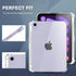 Clear Case for iPad Mini 7 A17 Pro/Mini 6 with Pencil Holder, Supports 2nd Gen Apple Pencil Charging, Ultra Slim, Lightweight, Soft TPU Back Cover...