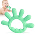 Baby Silicone Teething Toys, Food Grade Teethers for Babies 0-6 Months|6-12 Months, Fingers Teething Relief Infant Chew Toys, 3 4 5 Month Old Deve...