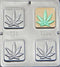Candy Molds N More Marijuana Leaf Pot Leaf Bar Chocolate Candy Mold 1343...