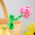100 Pieces Pipe Cleaners Chenille Stem, Pink Pipe Cleaners Set for Pipe Cleaners Flower Kit DIY Arts Crafts Decorations, Chenille Stems Pipe Clean...