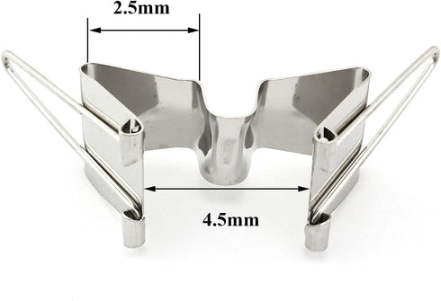 4pcs Stainless Steel Wet Canvas Clips Hold 2 Canvas Face to Face for Oil Painting Frame Art Supplies...