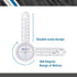 BodyMed 12 Inch Medical Spinal Goniometer Measurer – 360° ISOM Calibrated Scales – Physical Therapy Rehab & Recovery Essential Orthopedic Angle Pr...