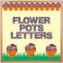 Hygloss Products Bulletin Board Letters and Numbers – Punch Out Flower Pot Design Combo – 3 Inch, 350 Pieces...