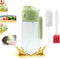 Oil Dispenser for kitchen, 2 In 1 Oil Dispenser & Oil Sprayers, 470ml/ 16oz Olive Oil Dispenser Bottle, Food-grade Oil Mister for Air Fryer, Bakin...