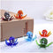 H&D HYALINE & DORA Multicolor Octopus Art Glass Blown Mini Sea Animal Figurine,Set of 6...