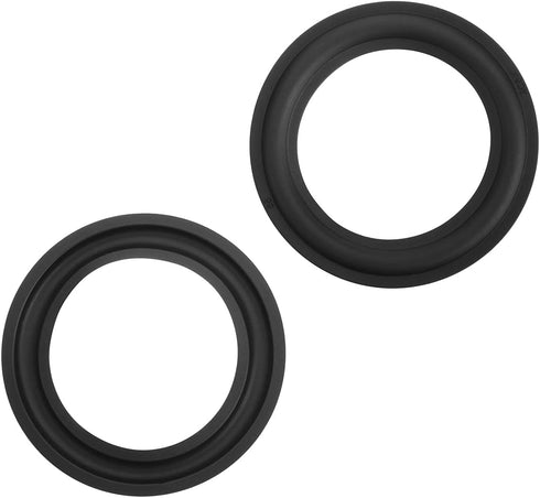 Heyiarbeit 4 Inch Speaker Rubber Edge Surround Rings Replacement Parts for Speaker Repair or DIY 2pcs......