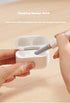 Cleaning Pen with Cute Airpods 1/2 Case and Keychain, Suublg Silicone Airpods Protective Cover with Cleaning Kit for Wireless Charging Case and Ea...