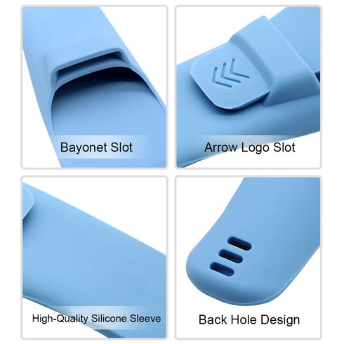 2-Pack Silicone Razor Case, Portable Soft Shaver Cover Bag Protector, Safety Waterproof Travel Razor Carrying Case (Blue+Grey)......