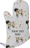 Style In Print Polyester Oven Mitt Custom Pug Dog Breed Pattern A Adults Kitchen Mittens...