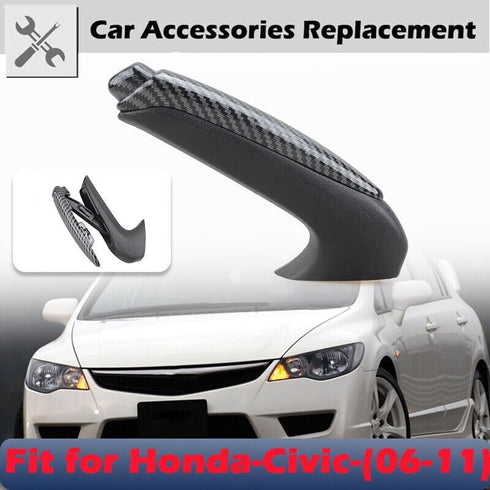 Emergency Parking Brake Handle for 2006 2007 2008 2009 2010 2011 Honda Civic USA Front Hand Brake Cover 47115-SNA-A82ZA 47125-SNA-A82ZB...
