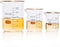 ULAB Scientific Glass Beaker Set, 3 Sizes 50ml 100ml 250ml, 3.3 Boro Griffin Low Form with Printed Graduation, UBG1001...
