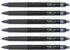 Pilot FriXion Point Clicker 0.5mm, Erasable Gel Needle tip Pens, Extra Fine Point, 6 pack (Navy Blue)...