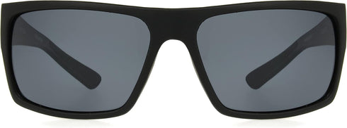 Body Glove Waterman Rectangle Sunglasses, Black, 58 mm...