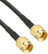 uxcell SMA Male to SMA Male Coaxial Cable 50 ohm 3 feet RG174 2pcs...
