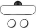 9.8'' Car Rear View Mirror with Suction Cup, Anti Glare Adjustable Auto Interior Rearview Mirror, HD Thickened Vehicle Inside Mirror Kit Universal...
