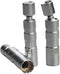 QISF 14MM & 16MM Thin Wall Magnetic Swivel Spark Plug Socket - 3/8-Inch Drive 12-Point Spark Plug Socket Removal Tool - Swivel Extension Permits A...