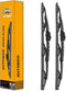 AUTOBOO 22"+22" Windshield Wiper Blade Sets Replacement for Dodge Challenger 2008-2020 -Original Factory Quality (Pack of 2)...