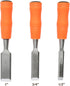 Buck Brothers 120203K 3-Piece Wood Chisel Set With Acetate Handles | 1/2 Inch, 3/4 Inch, 1 Inch Chisels Included | Carve, Cut, and Shape Wood, Ins...