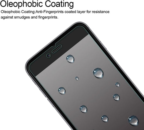 Supershieldz (2 Pack) Designed for Apple iPhone 6S and iPhone 6 Tempered Glass Screen Protector with (Easy Installation Tray) 0.32mm, Anti Scratch...