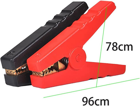10AWG Battery Alligator Clips,SAE Quick Release Adapter to Alligator Clips with 2FT,SAE Clip Connectors Extension Charging Cable for Cars Motorcyc...