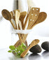Olive Wood Cooking Spoon Set 10" 12" 14"...
