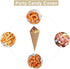30 Pcs Kraft Paper Confetti Cones, 17x17cm(6.69x6.69inch) Wedding Confetti Cones...