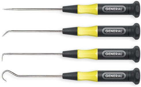 General Tools 60004 4-Piece Ultra Tech Probe Set,Black...