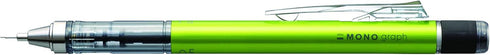 Tombow Mono Graph Shaker Mechanical Pencil 0.5mm, Lime Green Body, R3 (SH-MG51)...