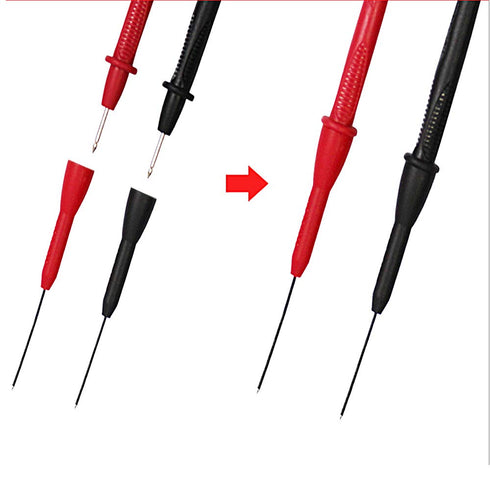 ANCIRS 2mm Needle Test Probes, 600V/10A Non-Destructive Multimeter Test for Fluke Leads tl71 tl75...