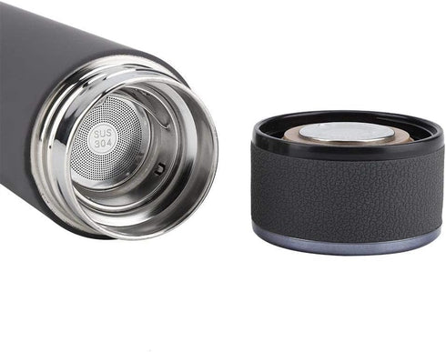 Fdit Stainless Steel Vacuum Water Bottle Tea Coffee Leak Car Office Cups(grey)...