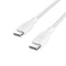 Belkin USB-C to USB-C Cable, BoostCharge Braided Power Cable (3M/10ft), Fast Charging Cable w/ 100W Power Delivery, USB-IF Certified for iPhone 15...