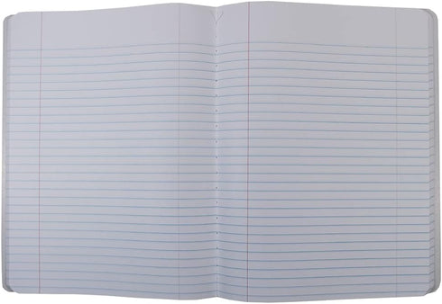 Top Flight Sewn Marble Composition Book, Black/White, College Rule, 9.75 x 7.5 Inches, 100 Sheets (41350)...