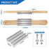 15"Buffing Wheel Rake for Compound Cleaning with Buff Rake Metal Plate Replacement...