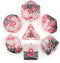 HD Polyhedral Dice Sets D&D Dice for Dungeon and Dragons RPG Role Playing Games MTG Pathfinder Table Top Games 7 Dice Set Chess Player...