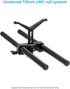 PROAIM SnapRig Universal Lens Support for Heavy Camera Lenses. for 15mm LWS Rod. 2.1” Height Adjustment. Supports Lens Diameter Up to 150mm (LS-01...
