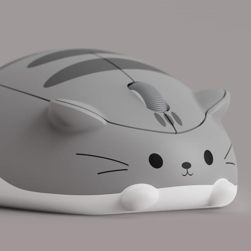 Akko Cat Theme Wireless Gaming Mouse, 2.4G GHz with a USB Receiver, Cute Optical Cordless Cartoon Mice for Computer/Laptop/Desktop/PC/iPad, Compat...