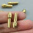 2 Set of Brass Collet Fits Dremel Rotary Tools Including 1mm/1.6mm/2.3mm/3.2mm...