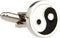 Yin and Yang Pair Cufflinks in a Presentation Gift Box & Polishing Cloth...