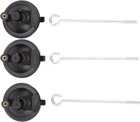 Yosoo 3 Pcs Bird Feeder Wall Mount, Feeders Birds Window Suction Cups with Hooks Suitable for Wind Plant Decoration Hanging...