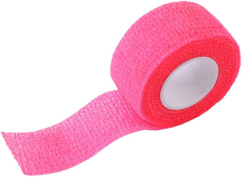 ESUPPORT 1 Inches X 5 Yards Self Adherent Cohesive Wrap Bandages Adhesive Wounds Strong Elastic First Aid Tape for Sport Wrist Ankle 10 Count...